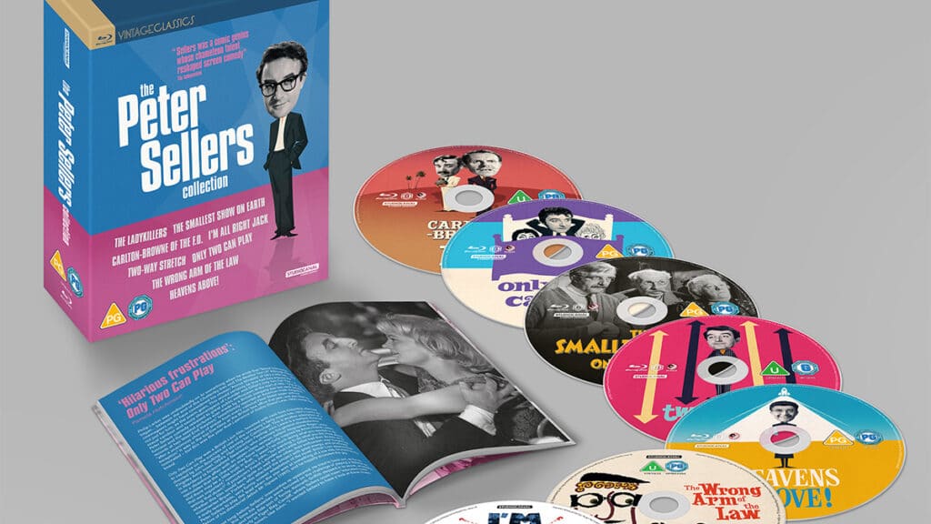 British Box Set Actor Peter Sellers' greatest British comedies released in new eight-film Blu ...